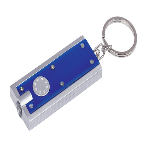 HILLMAN 1 in. D Plastic Assorted LED Light/Split Ring Keychain