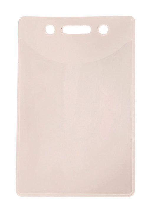 HILLMAN Plastic Clear ID Holder Badge Sleeve