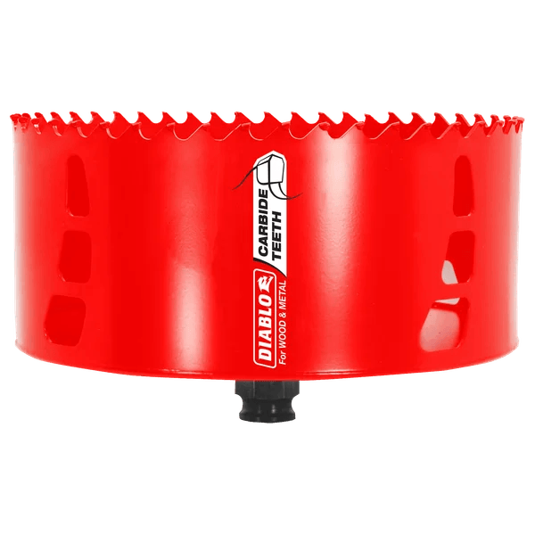 Diablo 6" Carbide Teeth Hole Saw for Wood and Metal