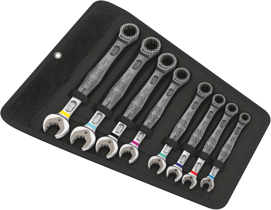 6000 Joker 8 Imperial Set 1 Ratcheting combination wrenches set, Imperial