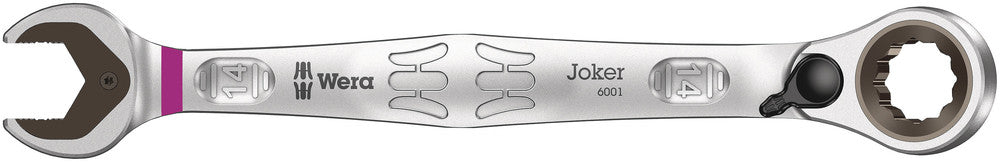 6001 Joker Switch Ratcheting combination wrench, with switch lever