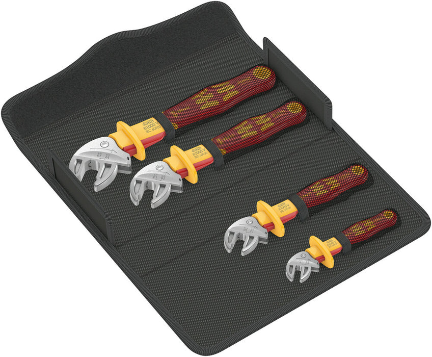 6004 Joker VDE 4 Set 1 VDE-insulated self-setting spanner set
