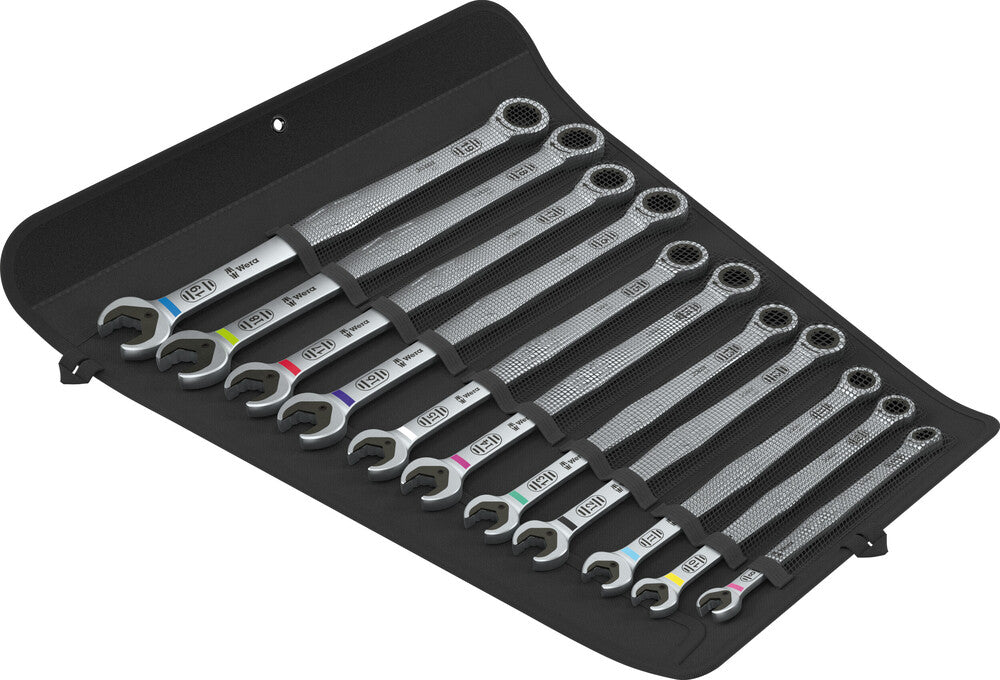 6007 JOKER 11 SET 1 RATCHETING COMBINATION SPANNER SET, 11 PIECES