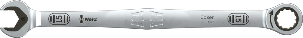 6007 JOKER SB RING RATCHET SPANNER, LONG DESIGN, 15 X 265 MM