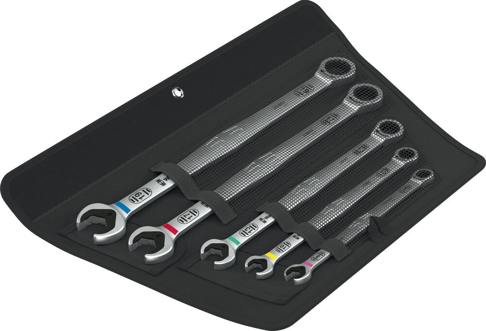 6007 Joker 5 Set 1 Ring ratchet spanner set