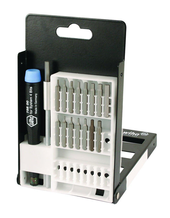 Wiha 75395 18 Piece System 4 Hex Inch & Metric Precision Interchangeable Bit Set
