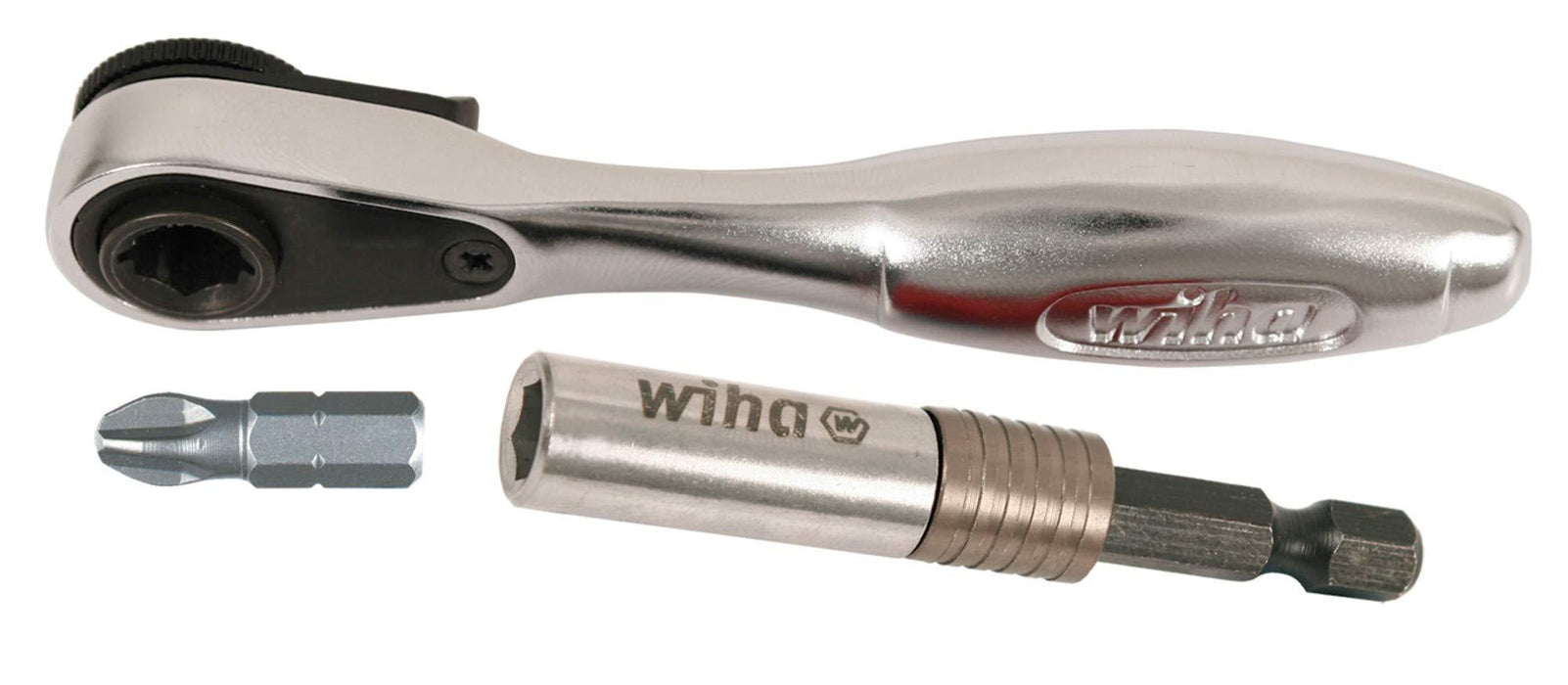 Mini Bit Ratchet & SlimFix Bit Holder Set, 3 Piece