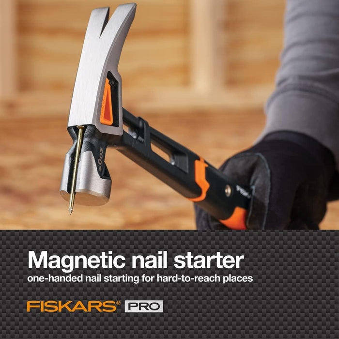 Fiskars IsoCore 20 oz General Use Hammer 13.5 Inch