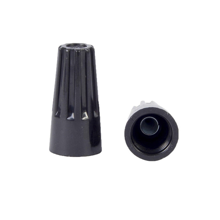 Gardner Bender 19-003HT WireGard High-Temp Screw-On Wire Connectors, 22-14 AWG, Electrical Wire Nut, Black 10 Pack