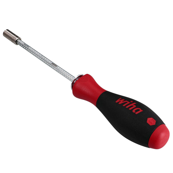 Wiha Drive-Loc VI Bit Holder with Soft Finish Handle and 1/4-Inch Bit Adapter