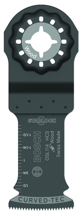 BOSCH Starlock Oscillating Multi Tool Wood Curved