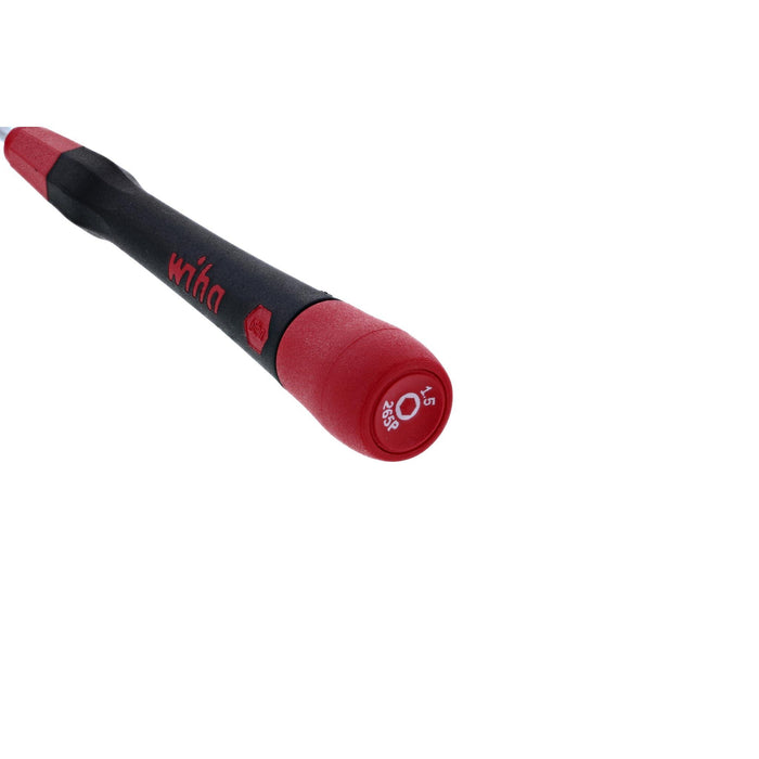 Wiha 26579 Nut Driver With Precision Soft PicoFinish Handle, Metric, 1.5 x 60mm