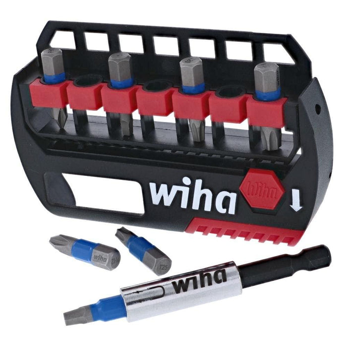 8 Piece Impact Bit Set with Magnetic Bit Holder - 1 Inch