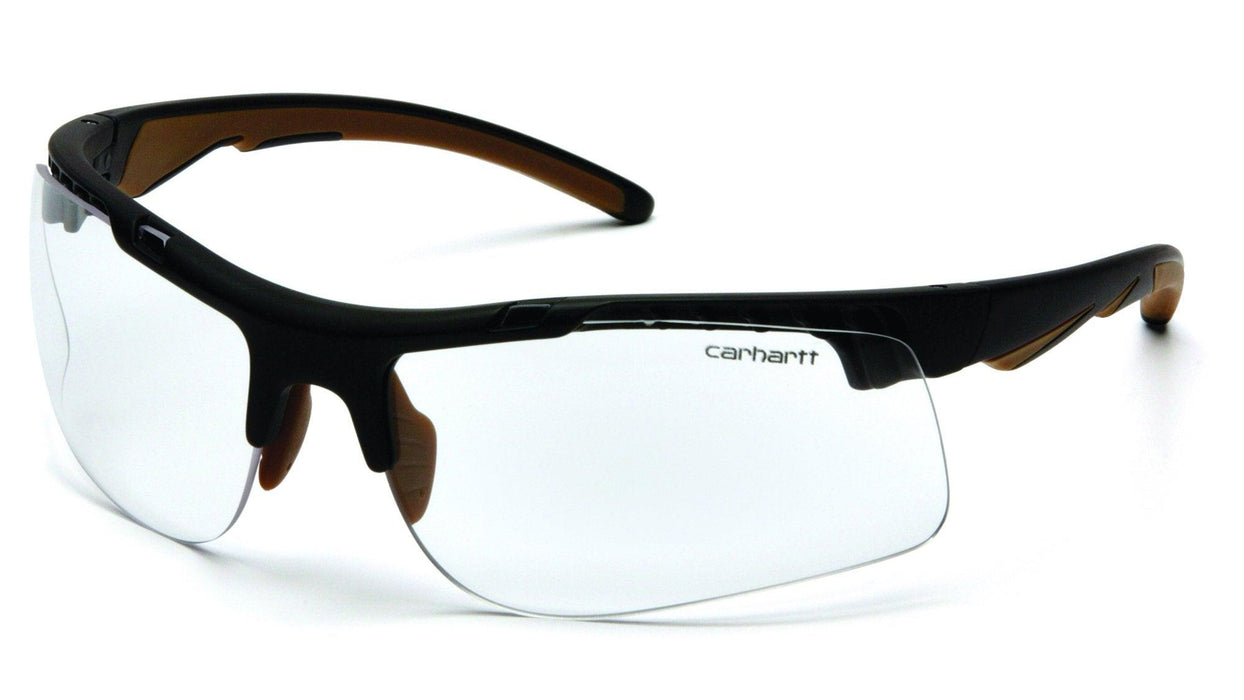 Carhartt CHB710DT Rockwood Safety Glasses, Clear Anti-Fog, Frustration-Free Packaging