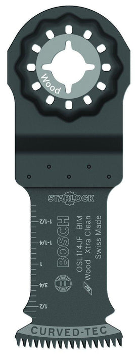 BOSCH Starlock Oscillating Multi Tool Wood Curved