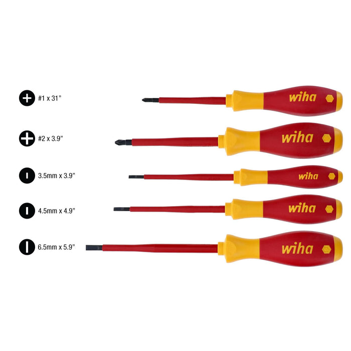 Insulated Slotted & Phillips 5 Pc. Set
