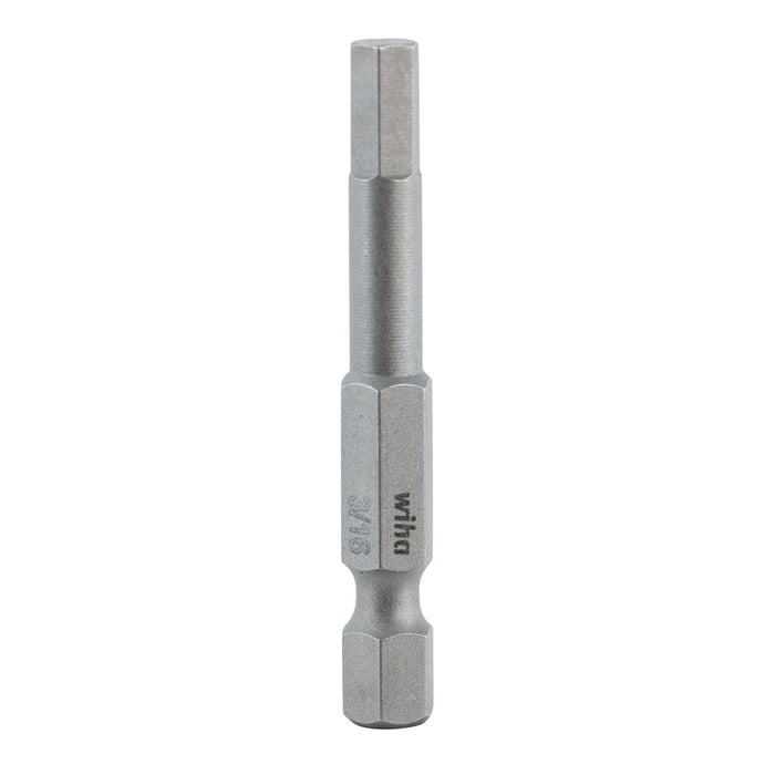 WIHA Hex Inch and Metric Power Bit Set with Holder, 10-Piece