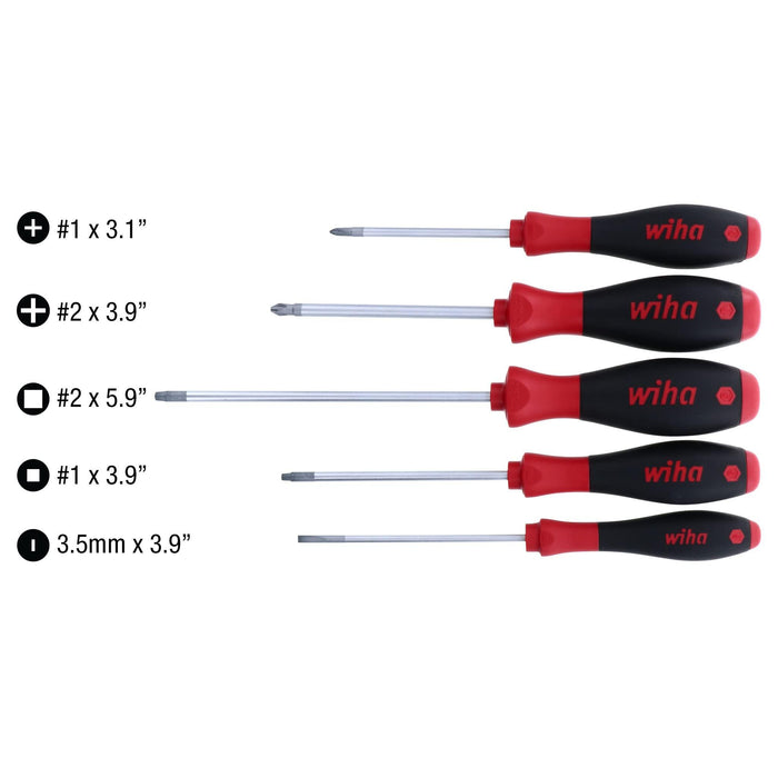 SOFTFINSH SLOT/PHIL/SQ 5PC SET