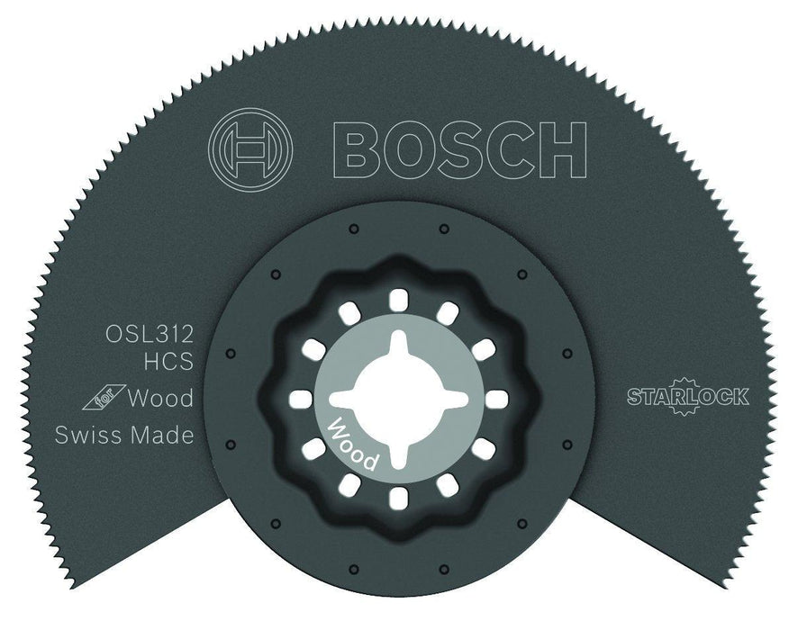 BOSCH Starlock Oscillating Multi Tool Wood Curved