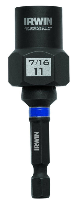 Bolt-Grip Irwin Tools Impact Performance Series Bolt Grip Deep Well Bolt Extractor with 3/8-Inch Square Drive with 1/4-Inch Hex Adapter