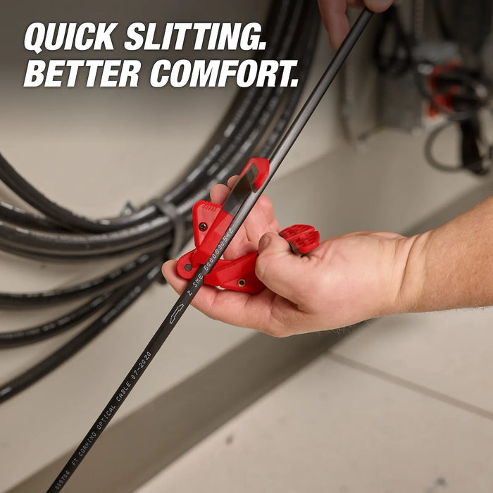 Milwaukee Fiber Optic Drop Cable Slitter 48-22-3015