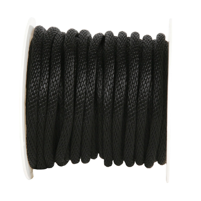 Koch Industries 5/8 in. D X 140 ft. L Black Solid Braided Polypropylene Derby Rope