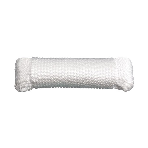 Koch Industries 1/4 in. D X 50 ft. L White Solid Braided Nylon Rope