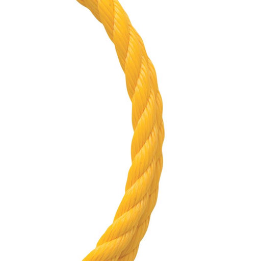 Koch Industries 1/4 in. D X 100 ft. L Yellow Twisted Polypropylene Rope