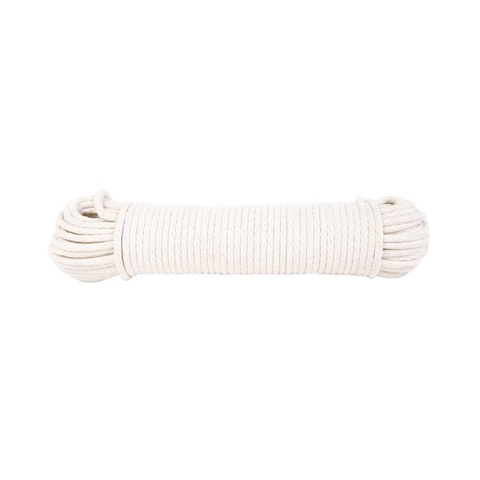 Koch Industries 7/32 in. D X 100 ft. L Natural Solid Braided Cotton Poly Blend Sash Cord