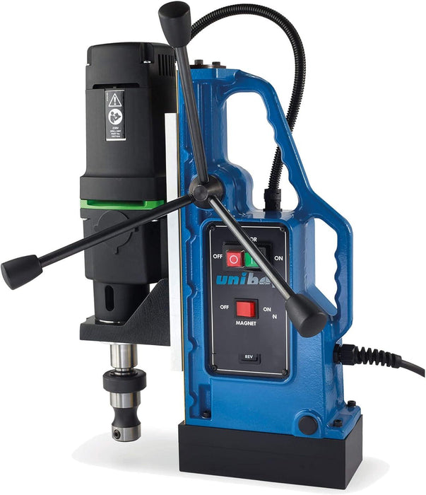 Unibor Magnetic Metal Pillar Drill Press - Unibor�s E70/1 (120v) Magnetic Drilling Machine 2 3/4" Max Diameter Cut, 4" DOC 1800W Electric Bench Mag Drill Press Power Tool (52.9lbs)