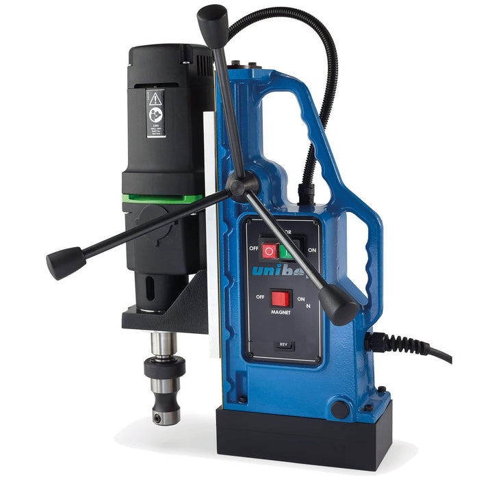 Unibor Magnetic Metal Pillar Drill Press - Unibor�s E70/1 (120v) Magnetic Drilling Machine 2 3/4" Max Diameter Cut, 4" DOC 1800W Electric Bench Mag Drill Press Power Tool (52.9lbs)