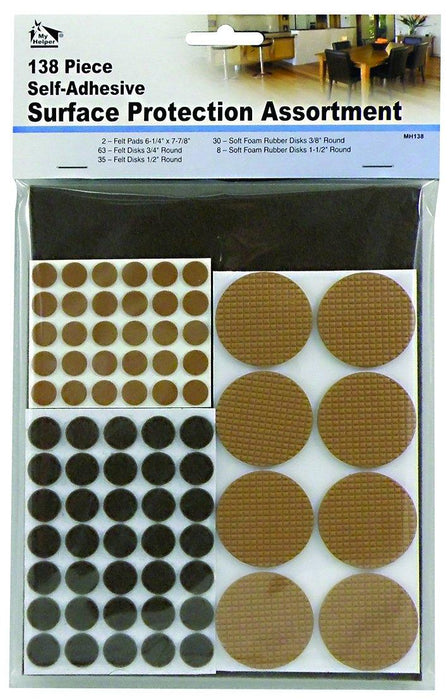 My Helper MH138 Floor Protection Felt (138 Piece)