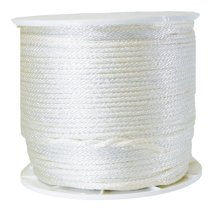 Koch Industries 1/4 in. D X 1000 ft. L White Solid Braided Nylon Rope