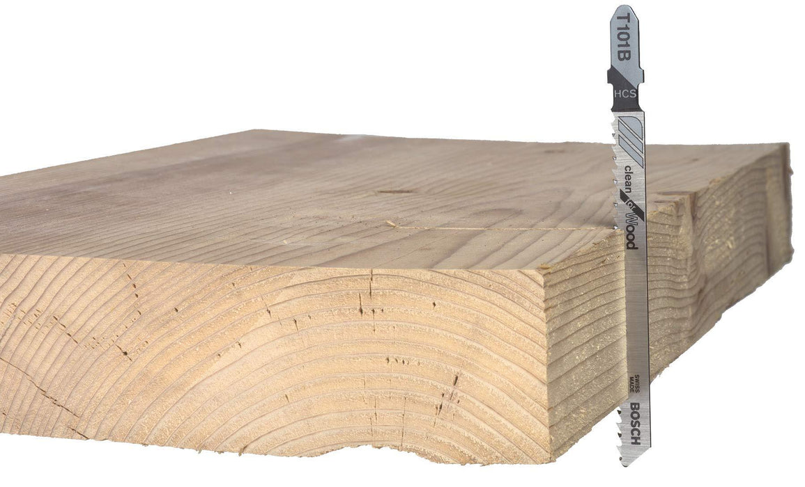 BOSCH T500 5-Piece T-Shank Jig Saw Blade Set for Wood and Metal