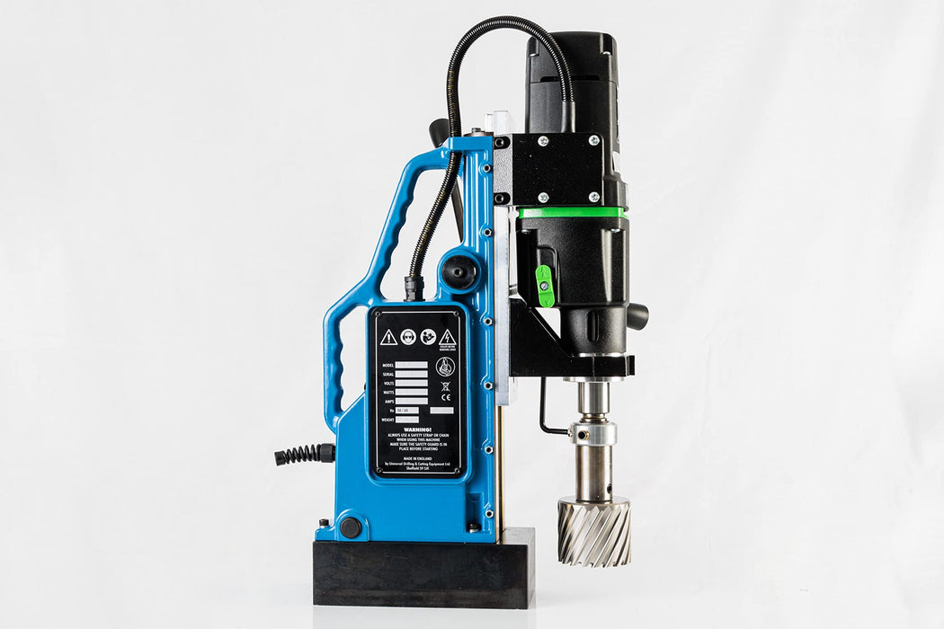 Unibor Magnetic Metal Pillar Drill Press - Unibor�s E70/1 (120v) Magnetic Drilling Machine 2 3/4" Max Diameter Cut, 4" DOC 1800W Electric Bench Mag Drill Press Power Tool (52.9lbs)