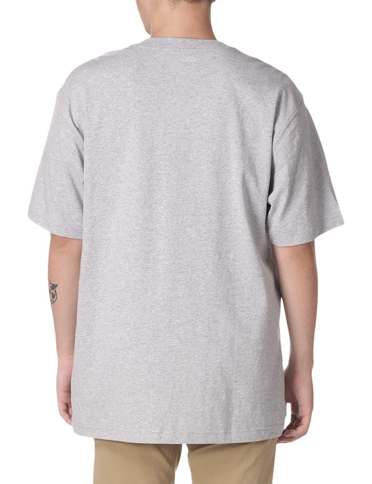CarharttmensLoose Fit Heavyweight Short-Sleeve Pocket T-ShirtHeather Gray2X-Large Tall