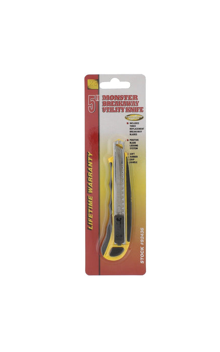 KC Professional 92436 5" Monster Breakaway Utility Knife