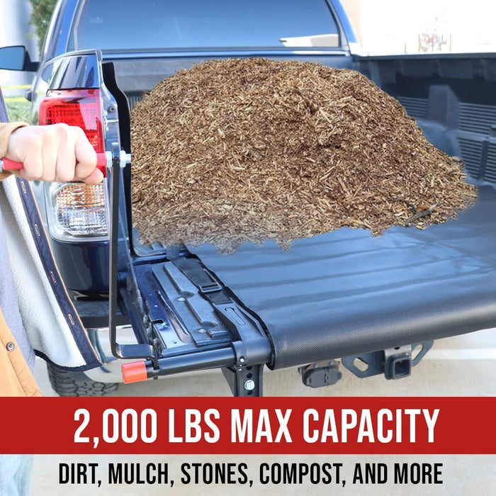 Boxer Tools Truck Bed Unloader – Universal Fitment for Pickup Trucks – Cargo Bed Unloader – Easy Installation
