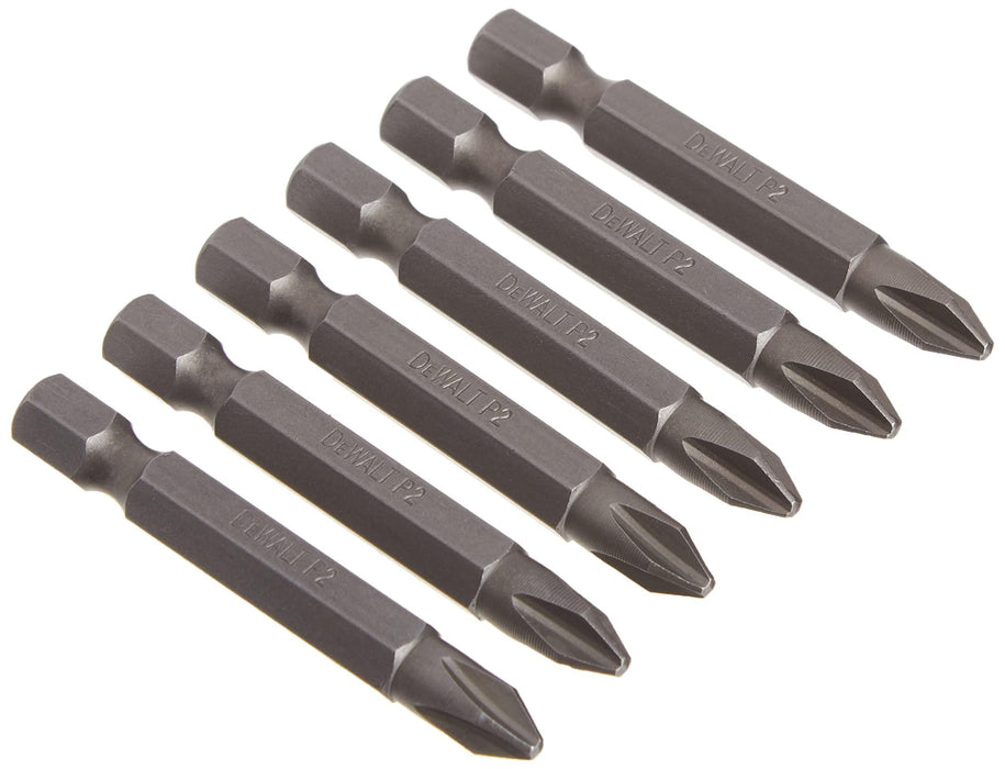 DEWALT DW2022B6 #2 Drill Bits 6 Pack