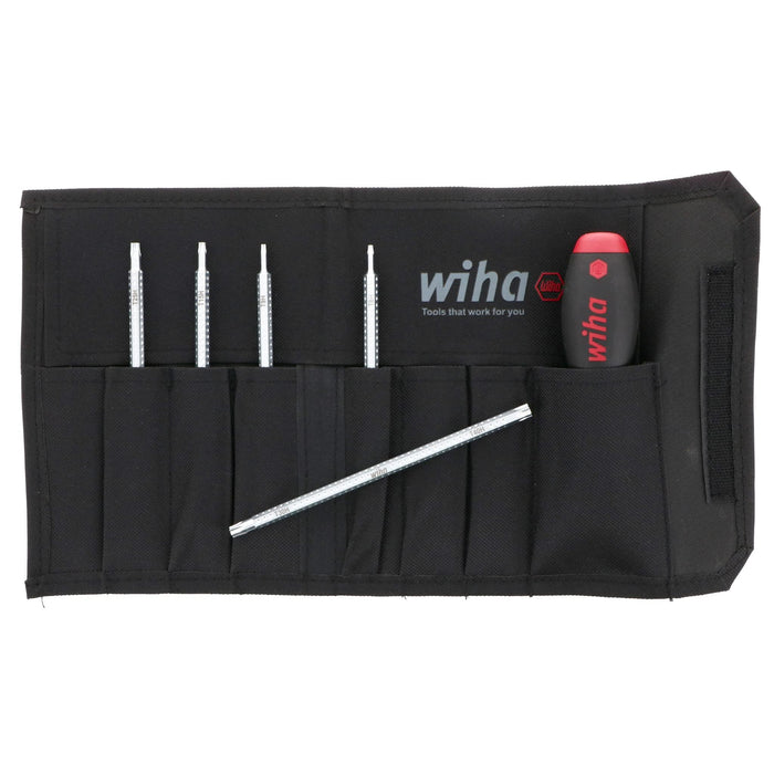 Wiha 28197 Driv-Loc VI Interchangeable Blade Set, Torx, 6 Piece