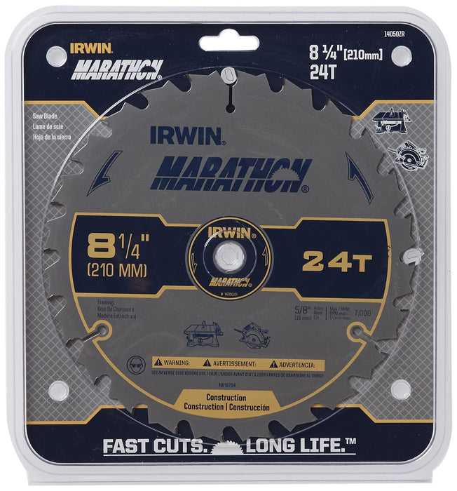 Irwin Tools Marathon Carbide Table/Miter Circular Blade