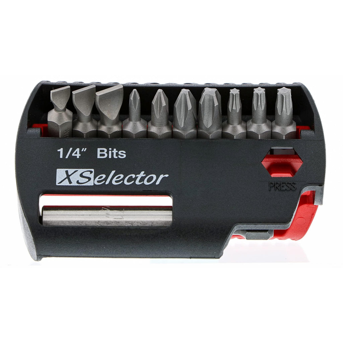 Wiha 79443 X-Selector Bit Set With Slotted, Phillips, Torx Bits and Qu ...