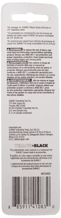 DEWALT Drill Bit 1/16-Inch (DWA1204)