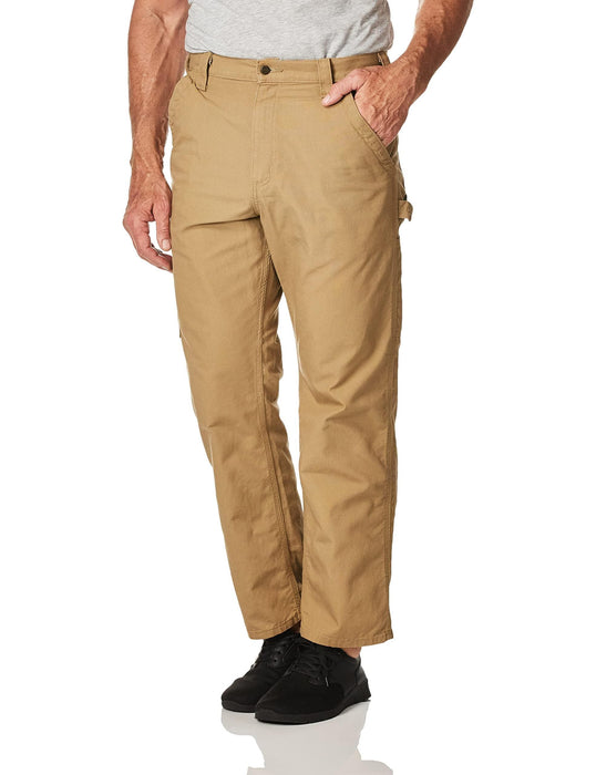 Carhartt Men's Loose Fit Canvas Utility Work Pant, Dark Khaki, 35W x 30L