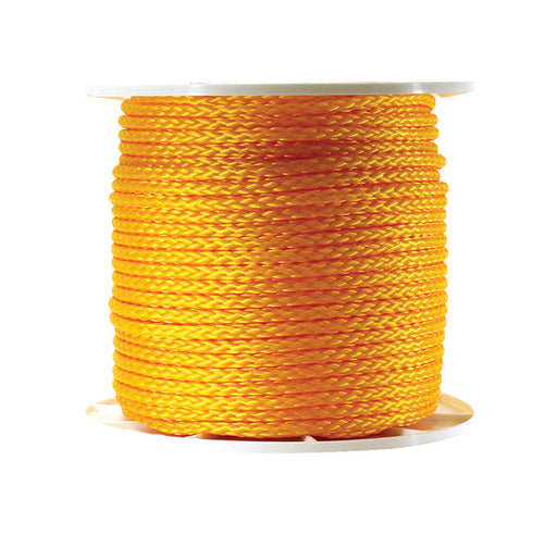 Koch Industries 3/8 in. D X 500 ft. L Yellow Hollow Braided Polypropylene Rope