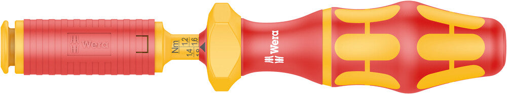 Wera Series 7400 VDE Kraftform adjustable torque handle (0.3-3.5 Nm), 7440 VDE x 0.3-1.2 Nm 05074752001, view 2