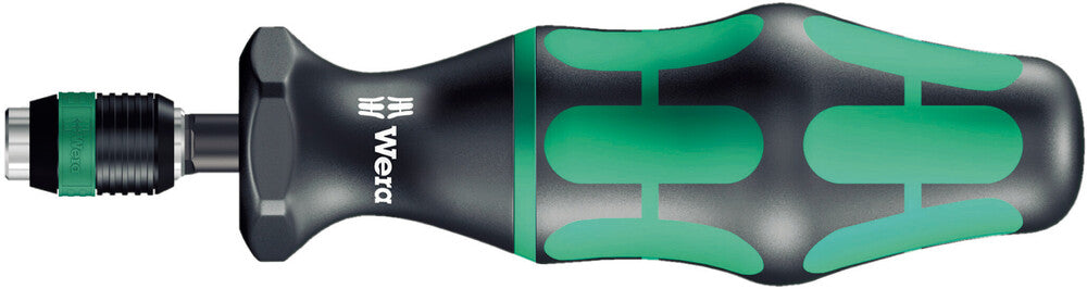 7400 series Kraftform Torque screwdrivers, with factory pre-set value (0.1-1.5 Nm) and Rapidaptor quick-release chuck, handle size 89 mm