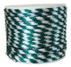 Koch Industries 5/8 in. D X 140 ft. L Green/White Solid Braided Poly Derby Rope