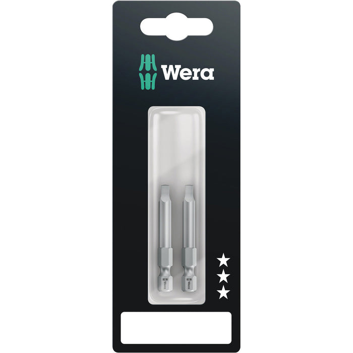 Wera Tools 05073077001 868/4 Z SB Square-Plus Bits, #2 x 50 mm (2-Pack)
