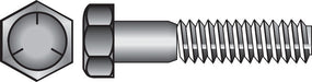 HILLMAN 5/16 in. D X 5-1/2 in. L Heat Treated Zinc Steel Hex Head Cap Screw 50 pk